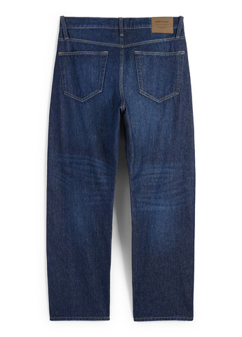 Синие демисезонные прямые джинсы C&A