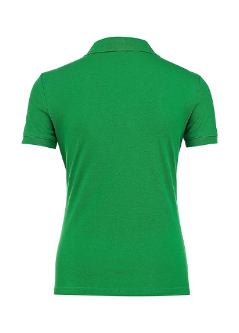 Зеленая женская футболка-поло Savage