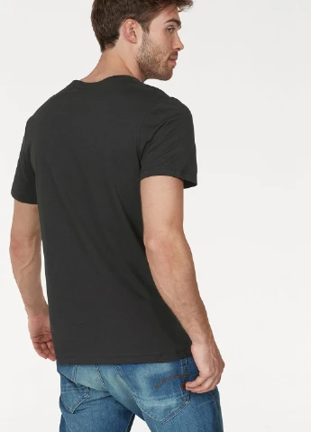 Чорна футболка Jack & Jones