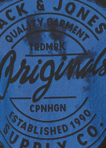 Чорна футболка Jack & Jones