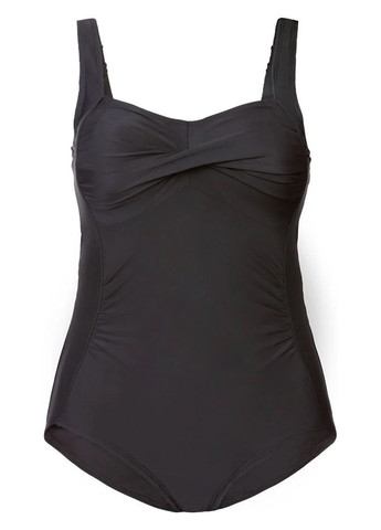 Черный летний купальник слитный Esmara