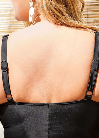 Черный летний купальник слитный Esmara