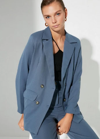 Жакет Trendyol TWOAW22CE0197/Mavi (328399959)