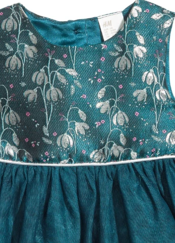 Комбинированное платье H&M (88372820)