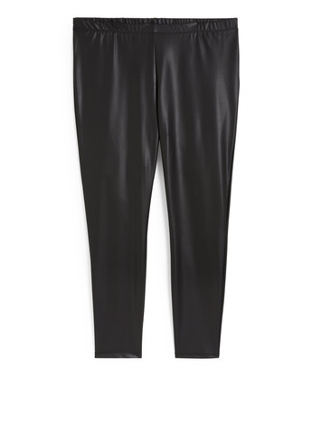 Черные демисезонные леггинсы C&A