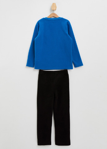 Синяя всесезон пижама(реглан, брюки) DeFacto