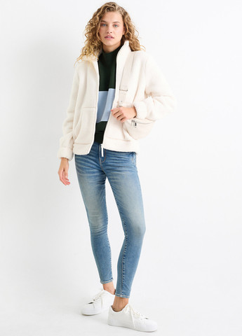 Темно-зеленый демисезонный свитер C&A