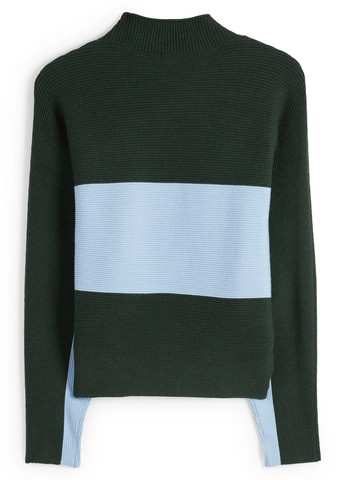 Темно-зеленый демисезонный свитер C&A