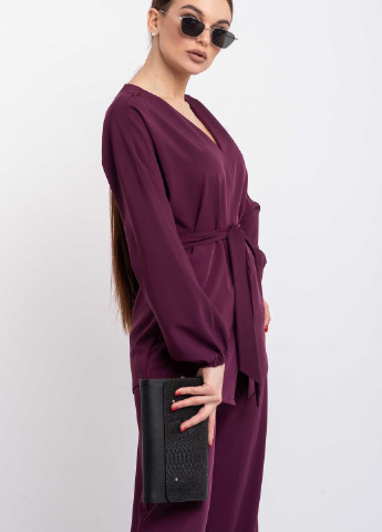 Фиолетовая летняя блуза шер бл 0220 фиолет Ри Мари