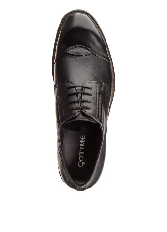 Черные кэжуал туфли Goergo на шнурках