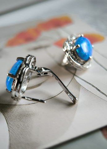 Серьги Silver Flame (353782455)