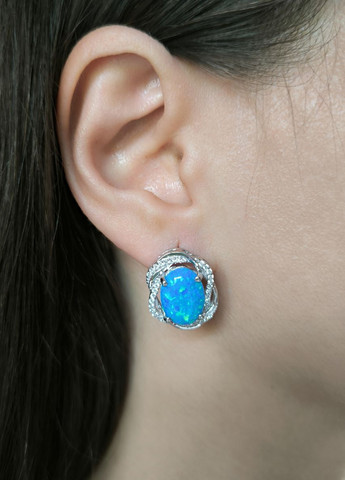 Серьги Silver Flame (353782455)