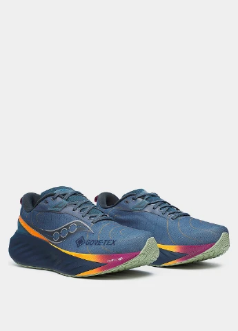 Світло-синій кросівки всесезон Saucony TRIUMPH 22 GTX