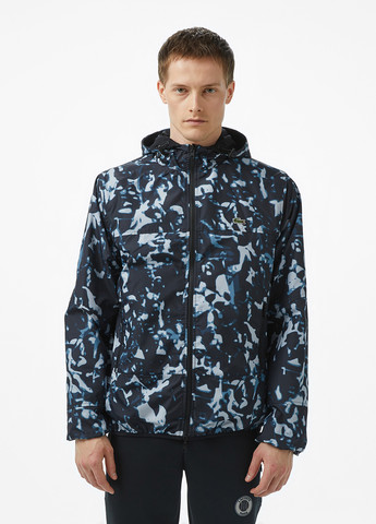 Черная демисезонная куртка Lacoste