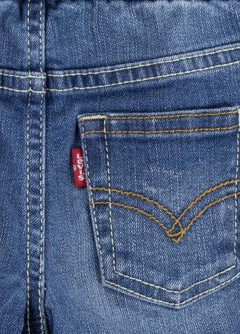 Білий демісезонний комплект (лонгслів, джинси) Levi's