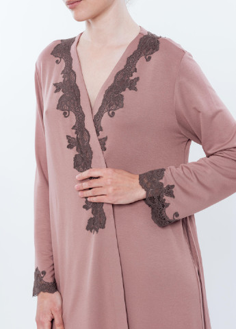 Халат жіночий S пудра 03176 Effetto (254797267)