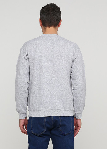 Світло-сірий світшот Omaze малюнок без декору (361960089)