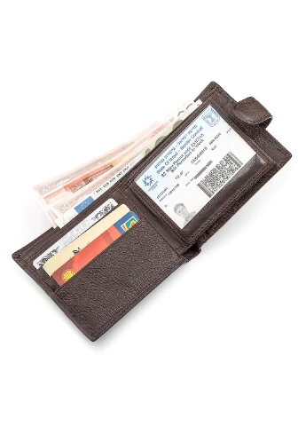 Чоловічий шкіряний гаманець 11,5х9,5х2,5 см st leather (252131339)