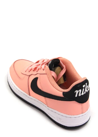 Жіночі кросівки Air Force 1 Low GS Vday Nike коралові демісезони (238414671)