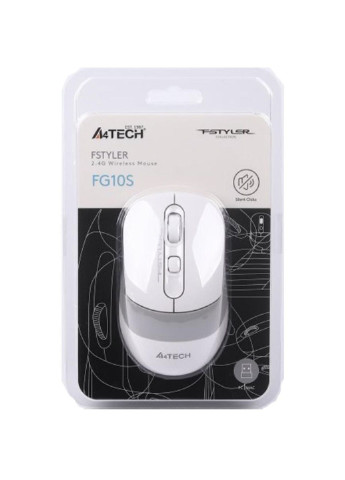 Мишка FG10S White A4Tech (252633835)