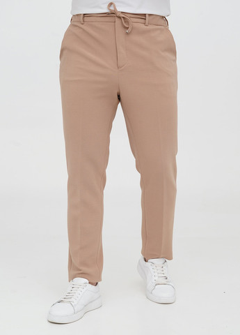 Бежевий демісезонний костюм (піджак, штани) брючний Trend Collection