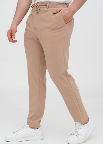 Бежевий демісезонний костюм (піджак, штани) брючний Trend Collection