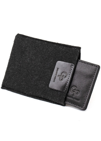 Чоловік шкіряний затиск для грошей 12х8х0,7 см Grande Pelle (250096934)