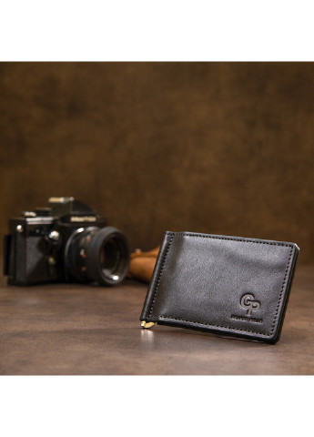 Чоловік шкіряний затиск для грошей 12х8х0,7 см Grande Pelle (250096934)