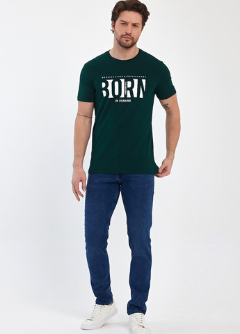 Темно-зелена футболка Trend Collection