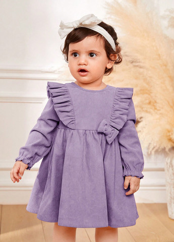 Фиолетовое платье SHEIN (356956727)