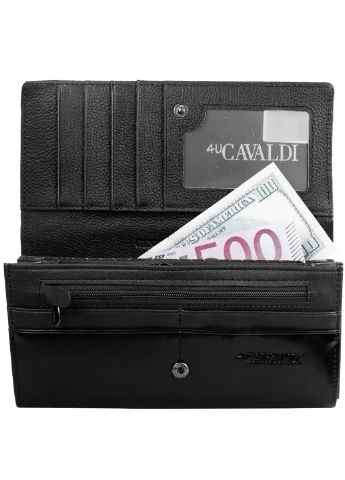 Жіночий шкіряний гаманець 18,5х9х3 см 4U Cavaldi (216146025)