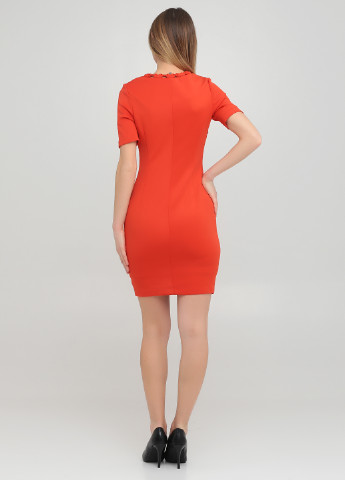 Яскраво-червона кежуал сукня футляр Only однотонна