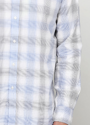 Цветная кэжуал рубашка в клетку Massimo Dutti с длинным рукавом