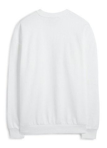 Белый свитшот C&A новогодний без декора (352938963)