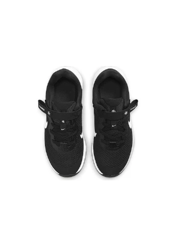 Чорно-білі осінні кросівки dd1114-003 Nike REVOLUTION 6 FLYEASE
