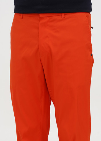 Оранжевые кэжуал демисезонные прямые брюки Ralph Lauren