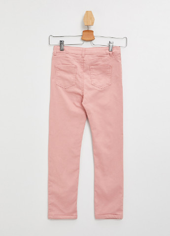 Розовые кэжуал демисезонные зауженные брюки DeFacto