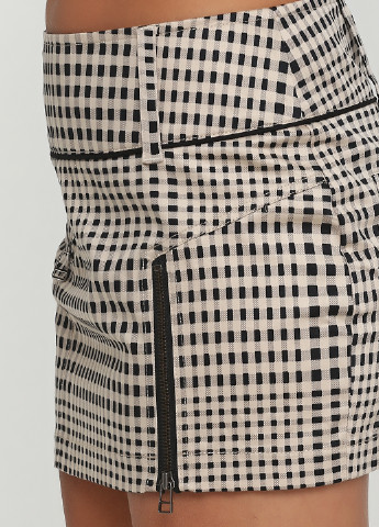 Разноцветная кэжуал с геометрическим узором юбка Dept