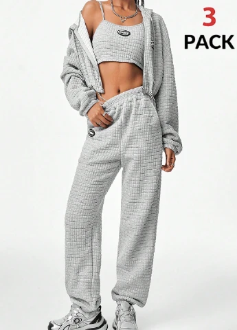 Костюм (толстовка, топ, штани) SHEIN (341735582)