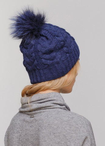 Зимова жіноча тепла шапка на флісовій підкладці 550592 Merlini (249643267)