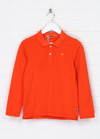 Оранжевая детская футболка-реглан для мальчика Scotch&Soda
