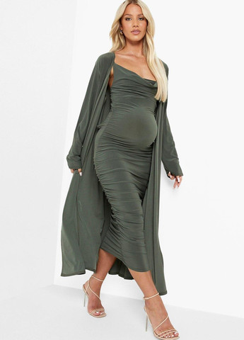 Костюм для беременных (платье, кардиган) Boohoo (283026055)