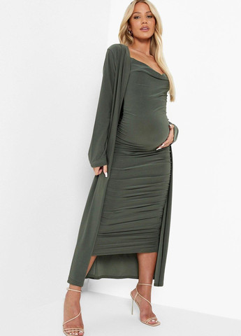 Костюм для беременных (платье, кардиган) Boohoo (283026055)