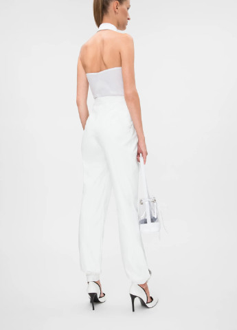 Комбинезон Dafna May однотонный белый кэжуал