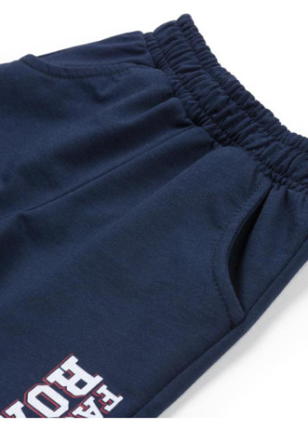 Белый летний костюм десткий с машинками (12365-80b-blue) Breeze