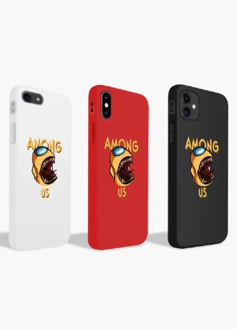 Чехол силиконовый Apple Iphone Xr Амонг Ас Желтый (Among Us Yellow) (8225-2409) MobiPrint (219561259)