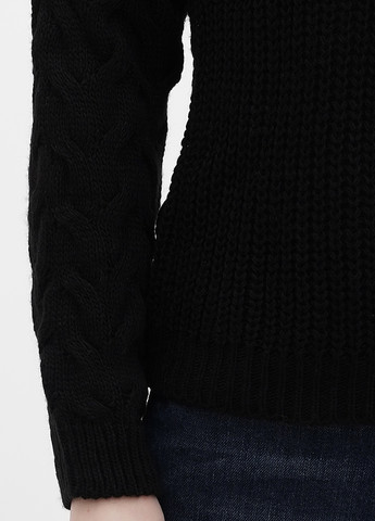 Чорний зимовий светр Boohoo