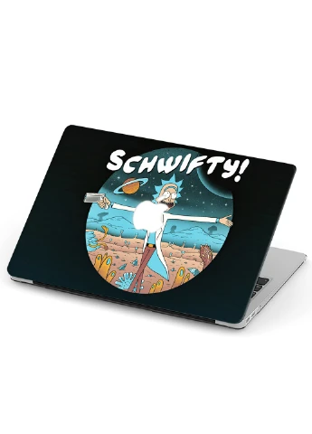 Чехол пластиковый для Apple MacBook Pro 15 A1707/A1990 Рик и Морти (Rick and Morty) (9649-2286) MobiPrint (218987418)