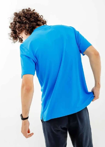 Голубая футболка lsuts0003-626 Australian Easy Tech Pique T-Shirt R-Fit Light Blue