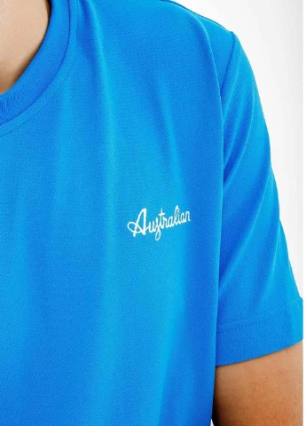 Голубая футболка lsuts0003-626 Australian Easy Tech Pique T-Shirt R-Fit Light Blue